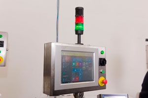 Панель управления станцией сериализации TraceWay S1