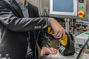 Сканирование нанесенного Data Matrix кода